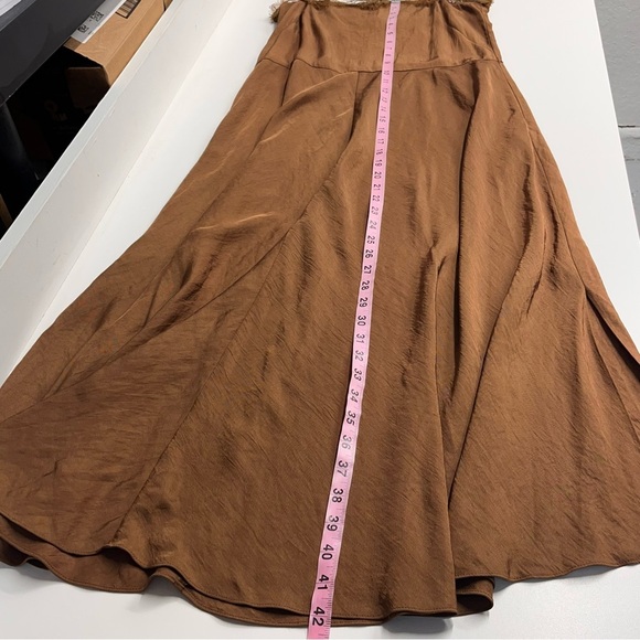 Flawed Vince XS dress pockets adjustable spaghetti strap lace style neckline - Picture 3 of 16